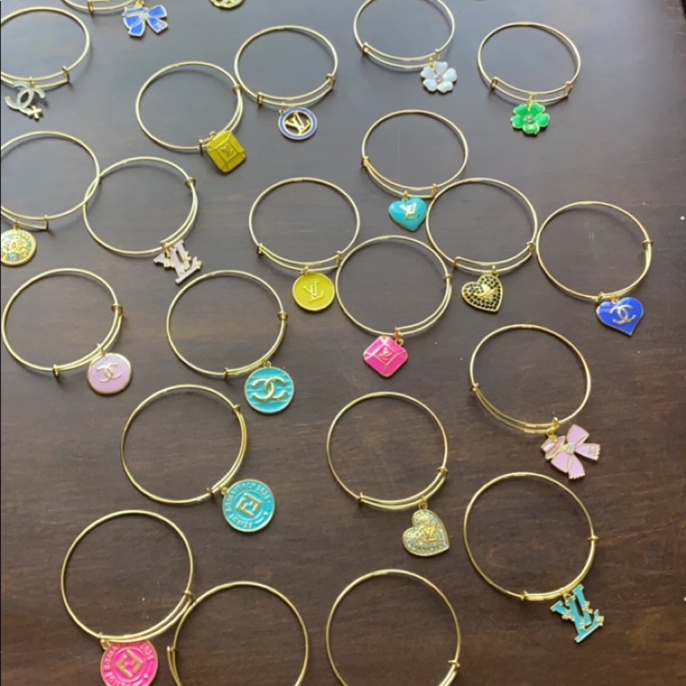 Designer charm bangles